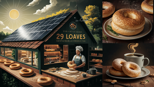 Sun-Baked Delights: How Solar Power Fuels Sustainable Bagels at 29 Loaves