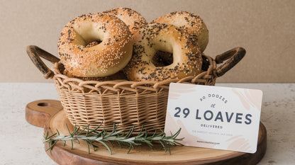 29 Loaves Gift Card for One Dozen Delivered anywhere in the High Desert